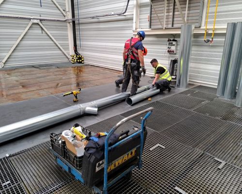 Dodanie a montáž nového elektrostatického filtra Čejč