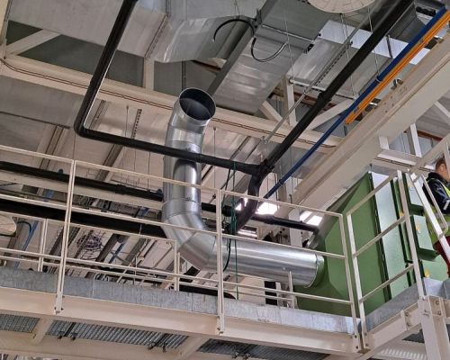 Dodanie a montáž nového elektrostatického filtra Čejč