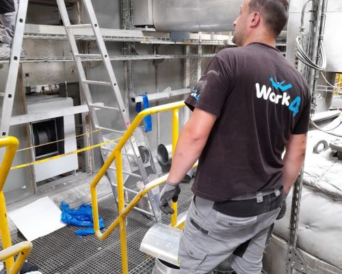 Elektrostatické odsávacie zariadenie - dodanie a montáž