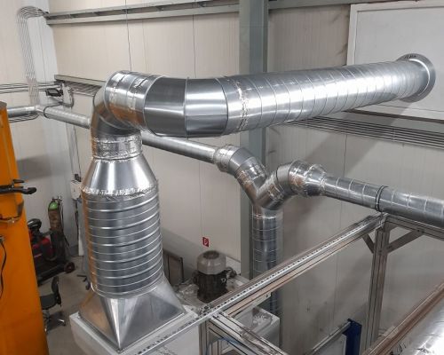 Pipe installation, Žilina