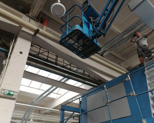 Výmena starého a montáž nového spiro potrubia, Žiar nad Hronom