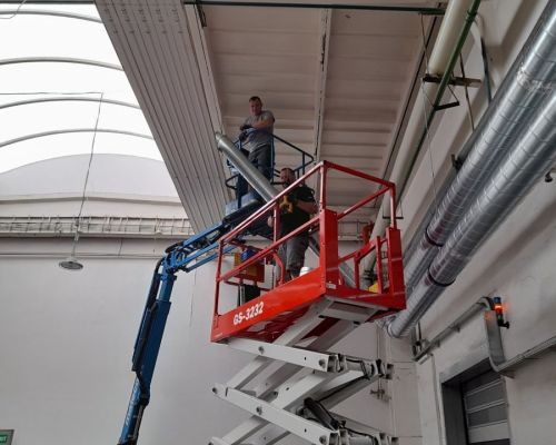 Výmena starého a montáž nového spiro potrubia, Žiar nad Hronom